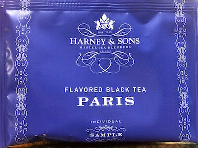 Sample packet of Paris tea by Harney Tea
